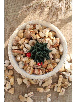 Sarı Çizgili Dolomit Taşı 5 Kg, 1-2 Cm, Bahçe ve Akvaryum Için Renkli Taş