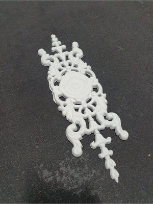 Boyanabilir Duvar Çıta Motif, 8,5X30 Cm, Şık ve Dekoratif Ev Detayları