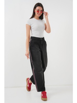 Alinn Butikk Baggy Kot Pantolon 6700 - Siyah