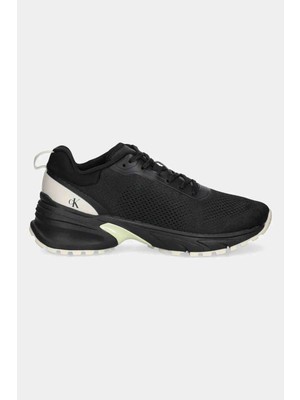 Calvin Klein HIKE RUNNER MG TECH KNIT Siyah Kadın Sneaker