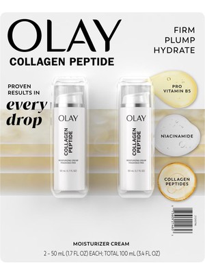 Olay Collagen Peptide Nemlendirici Yüz Kremi 2X50ML