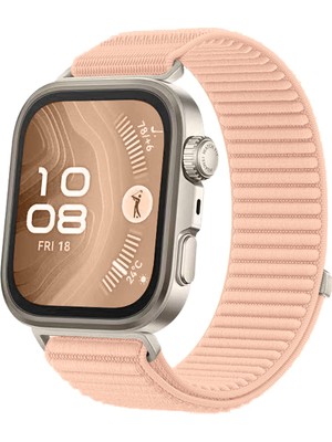 Voyo Huawei Watch Fit 5 / Fit 4 /Fit 3 ve Pro'lar Kordon Kayış Bez Hasır Bileklik Kalite