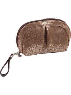 Şık Kahverengi Makyaj Çantası, Düzenli ve Pratik Kullanım Için Ideal