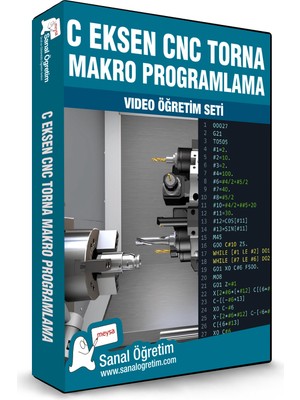 C Eksen Cnc Torna Makro Programlama
