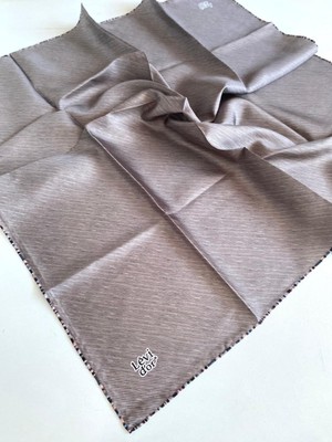 Levidor Tivil Saf Ipek Eşarp 49226 Vizon Karışık Desen