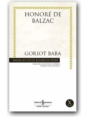 Gorıot Baba (Karton Kapak) -  Honor De Balzac, Edebiyat, Klasik Roman
