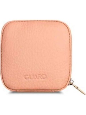 Gül Kurusu Fermuarlı Mini Deri Çanta, Şık ve Kullanışlı Aksesuar.