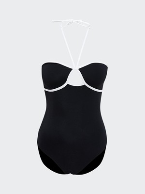 Lc Waikiki Yeni Sezon Duz Boyundan Baglama Detayli Kadin Mayo - S5L804Z8