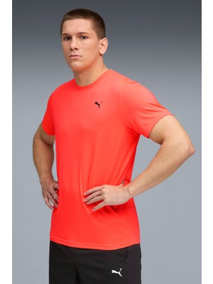 Puma Tad Essantial Solid Cat Kırmızı Erkek Tshirt