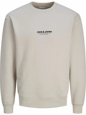 Jack Jones Vester Bro Bisiklet Yaka Erkek Sweat 12266164