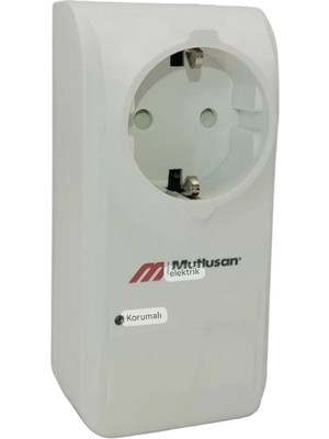 Mutlusan Ri-Tech Tekli Akım Korumalı Priz