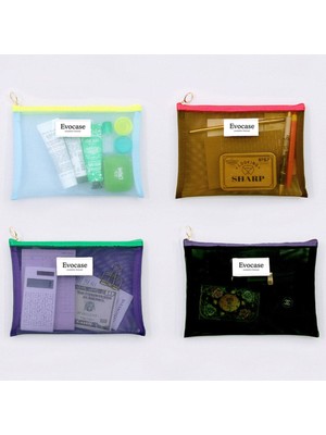 Şık ve Fonksiyonel Kahverengi Makyaj Çantası, Pratik Kullanım Sağlar.