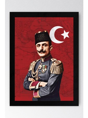 Enver Paşa Çerçeveli Tablo