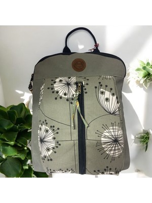 Old Cotton Cargo Vintage Kanvas Renkli Otantik Günlük Gezi Seyahat Sırt Çantası Lucas Bag 30 cm x 37 cm