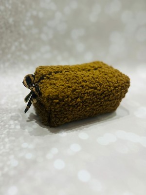 Kahverengi Teddy Makyaj Çantası, Şık ve Kullanışlı Tasarım ile Ideal Seçiminiz