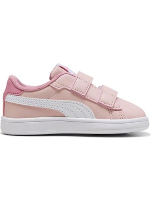 Puma Smash 3.0 Badges Pembe Çocuk Günlük Ayakkabı