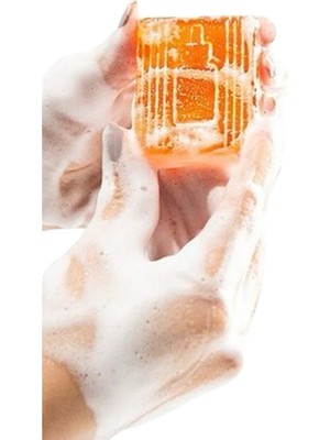 Ph Lab Sabun 1 Parça Kokusuz Turuncu Vegan Plastik Malzeme ile Tüm Cilt Tiplerine Uygun