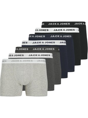 Jack Jones 7 Li Paket Erkek Boxer 12165587