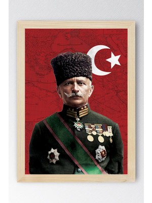Fahrettin Paşa Çerçeveli Tablo