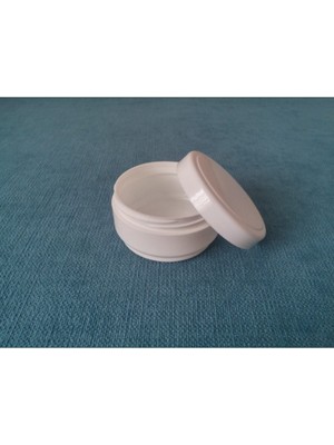 10 Adet 100 ml Siyah ve Beyaz Boş Krem Kavanozu, Kozmetik Kutusu Seti