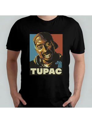 Tupac 2pac %100 Pamuklu Bisiklet Yaka T-Shirt Model 5