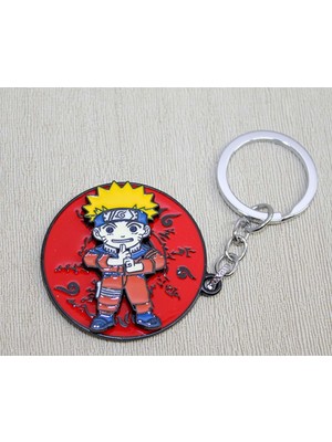 Metal Dönen Naruto Anahtarlık 11*5 cm