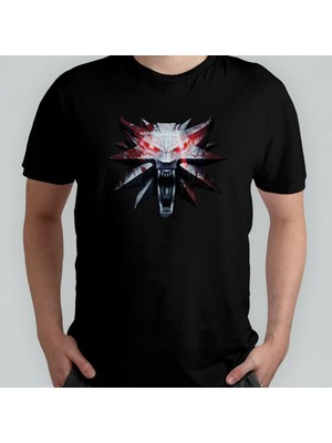 The Witcher 3 Wild Hunt %100 Pamuklu Bisiklet Yaka T-Shirt Model 8