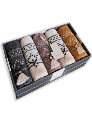 Iyi Geceler Istanbul 5' Li Kutulu El Yüz Havlusu 50X90 cm