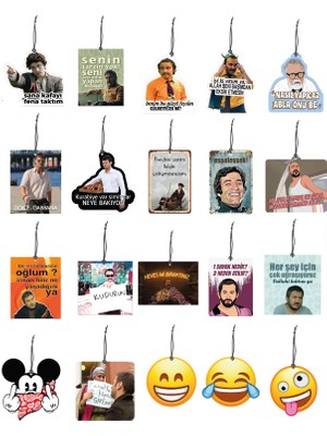 By Meyla Bymeyla En Çok Sevilen Ekonomik Komedi Serisi 20'li Oto Kokusu ve Oto Aksesuarı