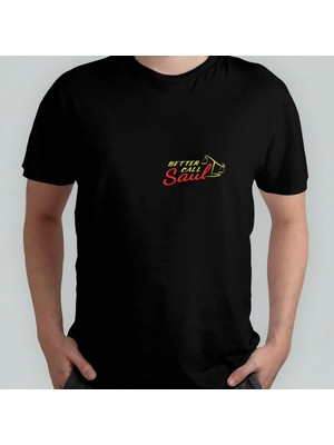 Better Call Saul %100 Pamuklu Bisiklet Yaka T-Shirt Model - 2
