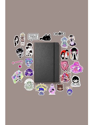 Omori Sticker Paketi /bullet Journal Defter Çıkartma Ajanda Laptop Etiket