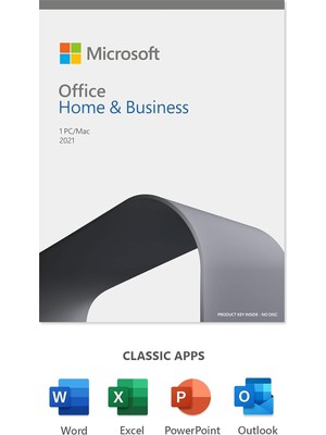 Office Home & Business 2021 - Kutulu Paket