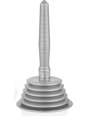 Küçük Körüklü Küvet ,mutfak ve Banyo Vantuz Pompa Tıkanık Lavabo Açıcı Manuel El Vantuzu Gri M-102