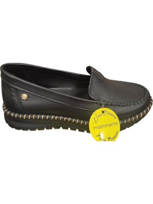 Mammamia D25YA-3265 Ortopedik Kadın Deri Ayakkabı