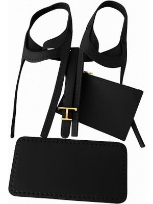 Angel Çanta Aksesuar Dg Model Çanta Yapım Aparatı  Siyah Light Gold Metalli