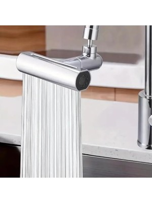 Ayarlanabilir Şelale Mutfak Armatürü, 4 Kademeli Fonksiyonel Musluk Başlığı, Şelale Musluk Bataryası