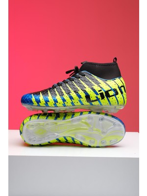 Leo Şeffaf Taban Erkek Çim Halı Saha Dişli Krampon