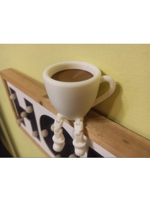 Kahve Fincanı Figürü (Dekoratif Aksesuar)