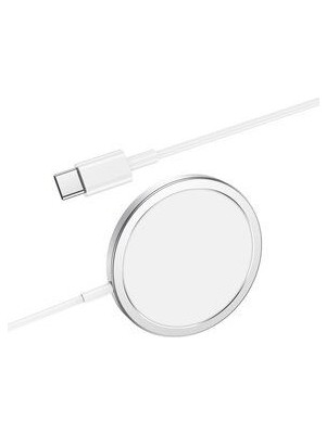 Aydoğan Ticaret44 Magnet Wıreless Charger 5V/3A USB Type-C 5W-7.5W-10W-15W (4832)