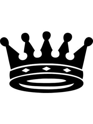 Kral Taci Sticker Duvar Dekor Sticker 40 x 40 cm