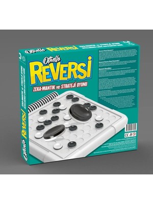 Edkzeka Reversi (Plastik) Zeka Akıl ve Strateji Oyunu