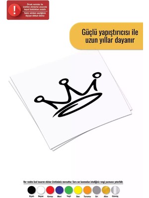 Kral Taci -3 Sticker Oto Motor Laptop Duvar Folyo Sticker 60 x 42 cm