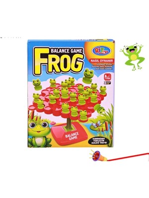 Edkzeka Frog Kurbağa Denge Oyunu