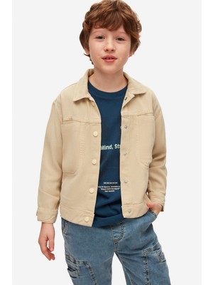 Nk Kids 48703 Erkek Çocuk Krem Kanyon Ceket