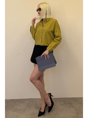 Mad Girls Hardal Oversize Gömlek MG1369