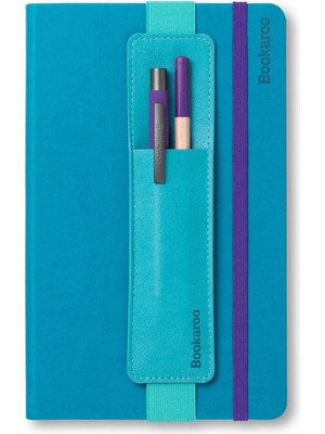 If Bookaroo Pen Pouch Defter Üstü Kalemlik Turquoise Turkuaz