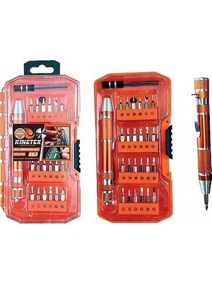 Kinetex Bits Uçlu Tornavida Seti (24 Uç)