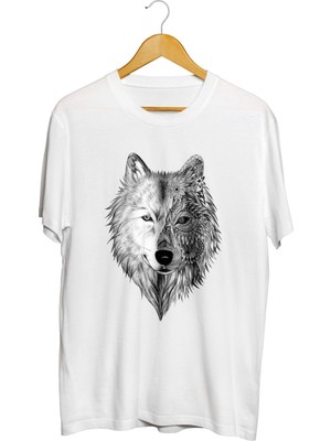 Karikatür Store Asil Bozkurt Kurt Baskılı Kaliteli Tişört