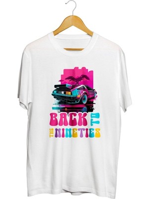 Karikatür Store 90'lara Dönüş Nostalji Baskılı Unisex Tişört