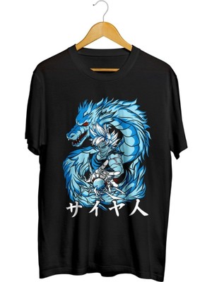 Karikatür Store Rei Ayanami Anime Baskılı Unisex Tişört